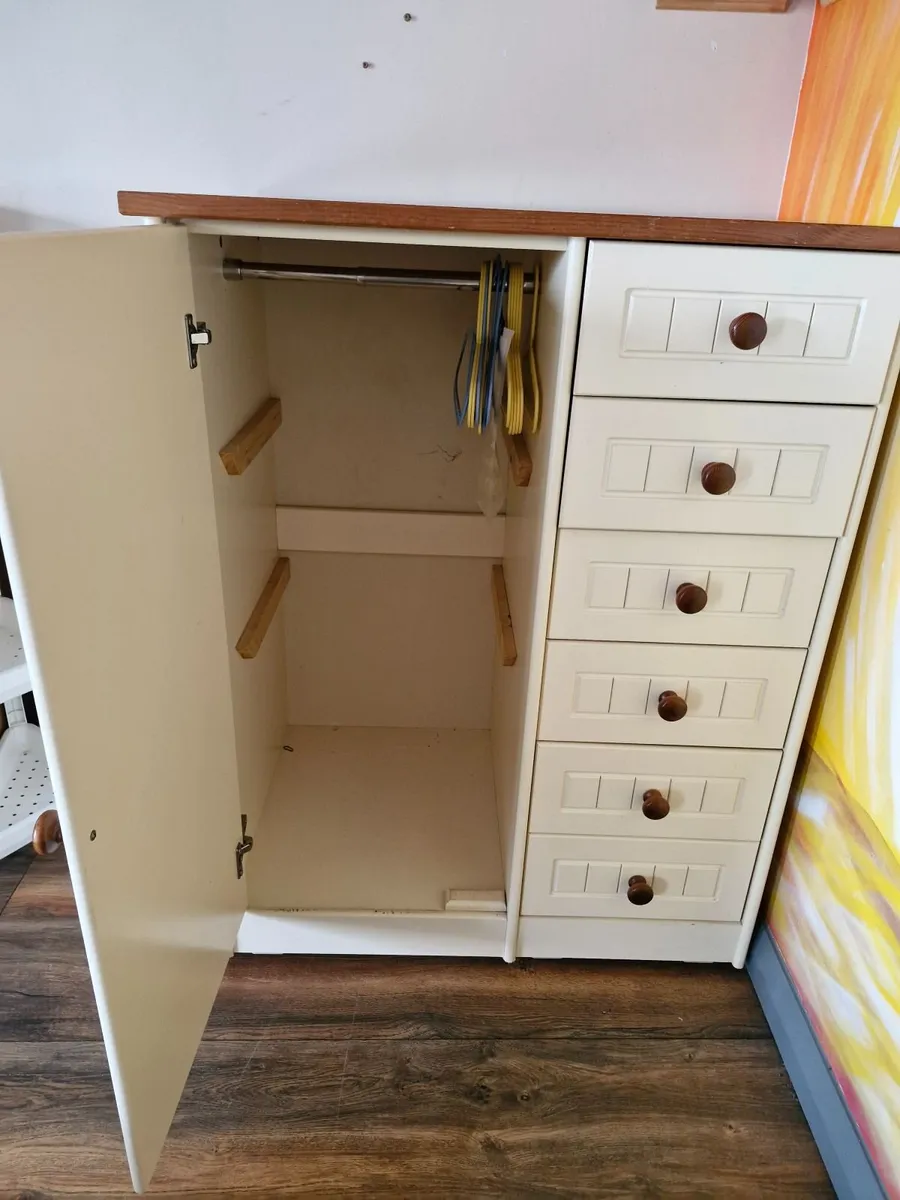 Kids wardrobe with 6 drawers - Image 2