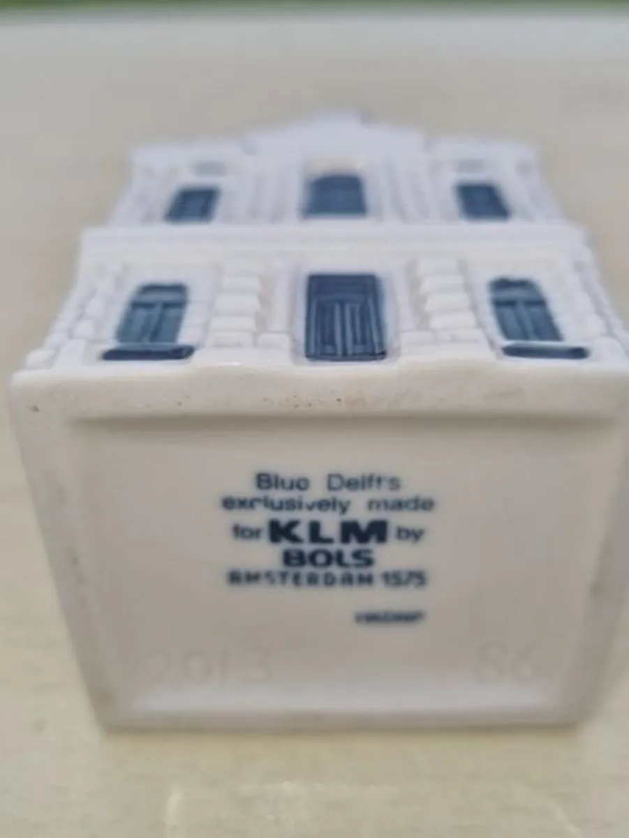 KLM ceramic house no. 86 - Image 4