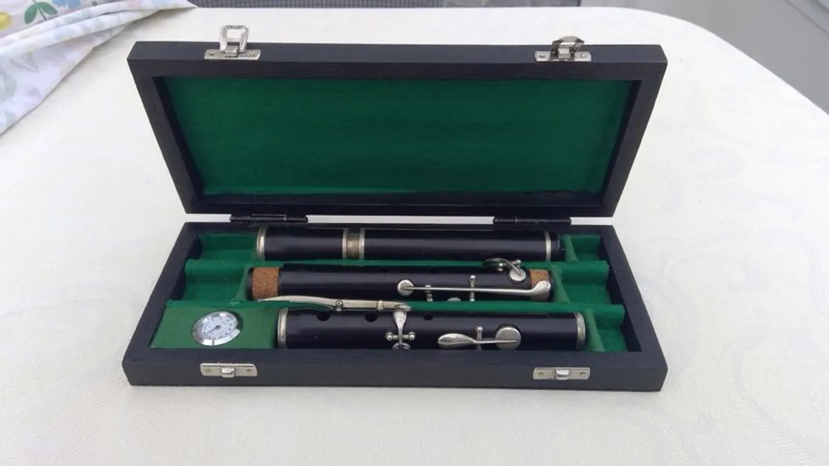Antique Ebony Flute - Image 2