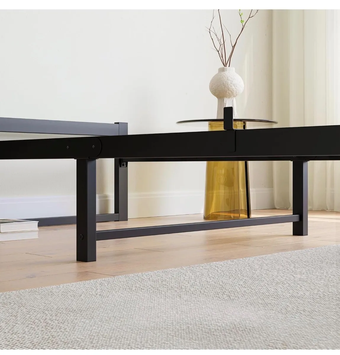 Single Bed Frame,Heavy Duty Metal Platform - Image 4