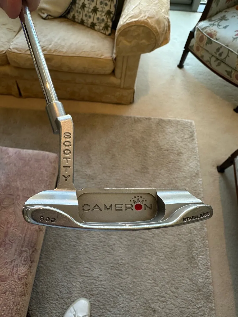 Rare SCOTTY CAMERON Studio Stainless Newport RH 35 - Image 3