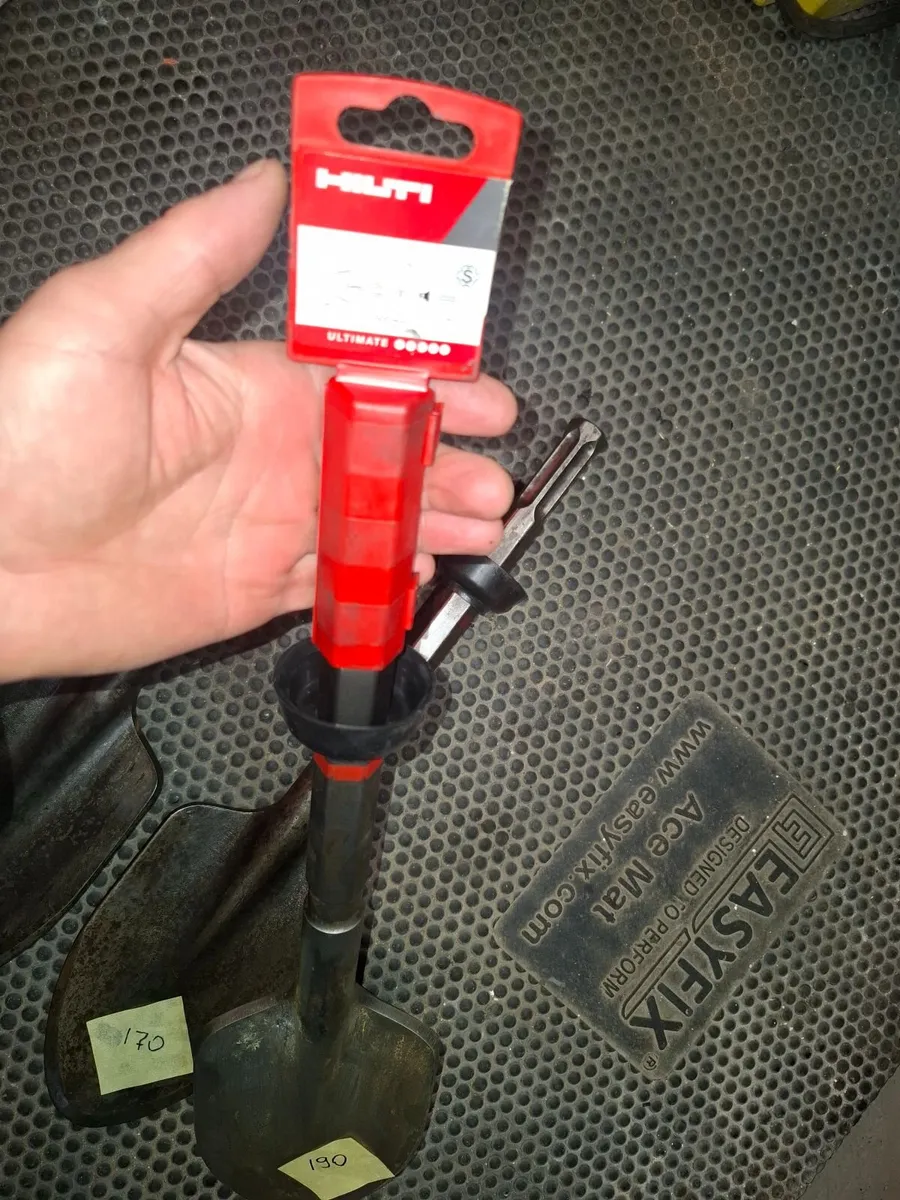 HILTI CLAY SPADE CHISEL Te1000 te1500 te2000 - Image 2