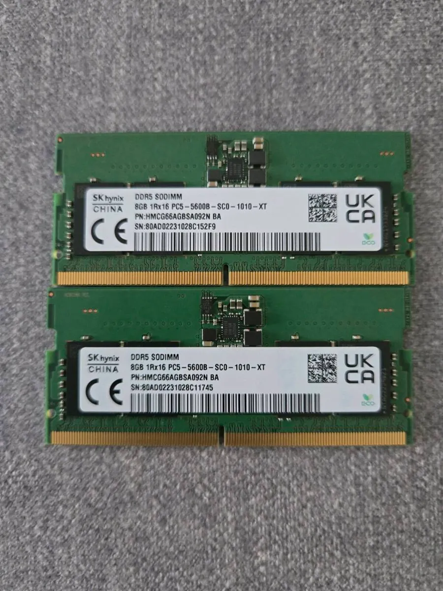 Ddr5 so-dimm Hynix 2x8Gb - Image 1