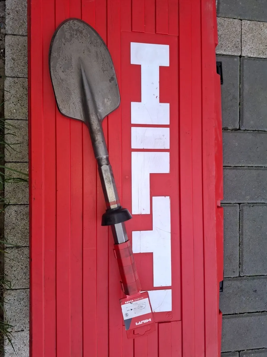 HILTI CLAY SPADE CHISEL Te1000 te1500 te2000 - Image 1