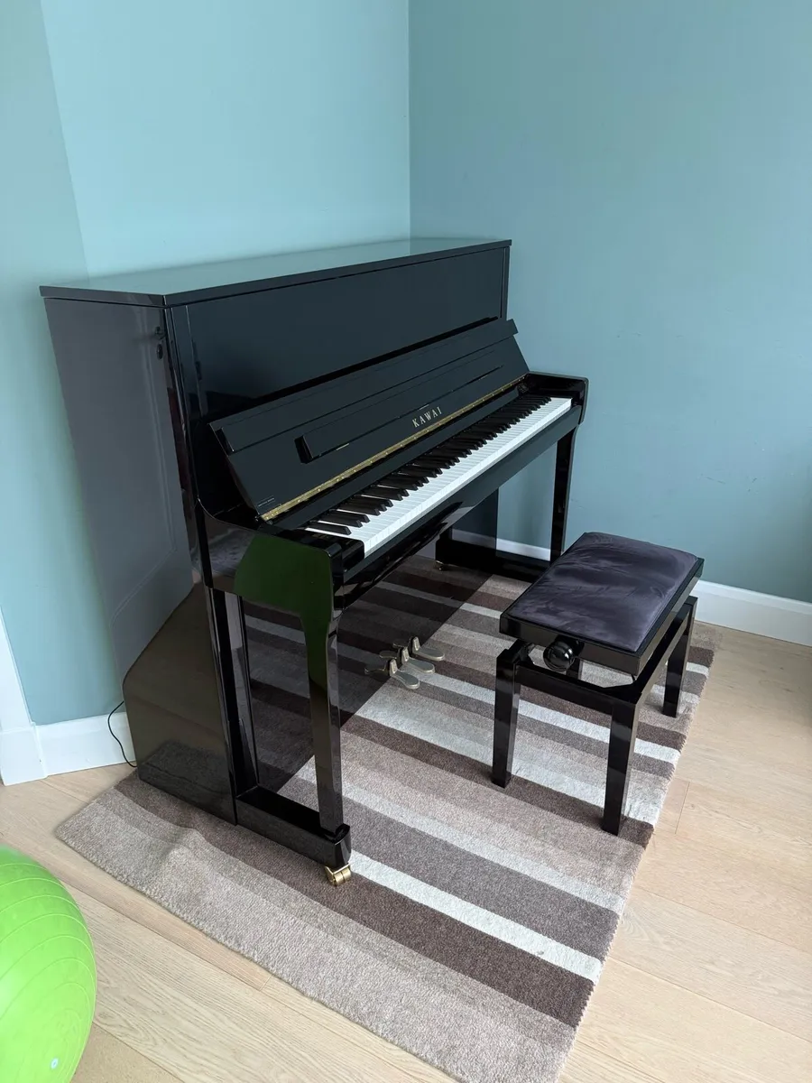 2022 Kawai K300 Upright Piano - Image 1