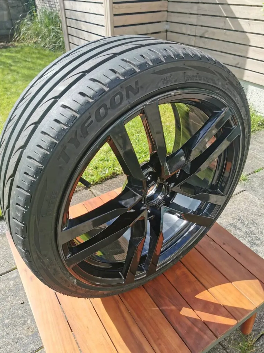 19" Audi RS-Style Rotor Wheels & Tyres - Like New! - Image 1