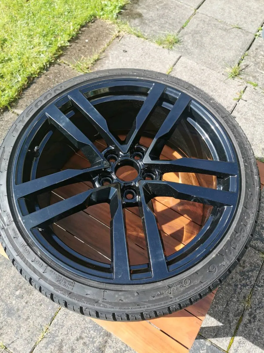 19" Audi RS-Style Rotor Wheels & Tyres - Like New! - Image 2