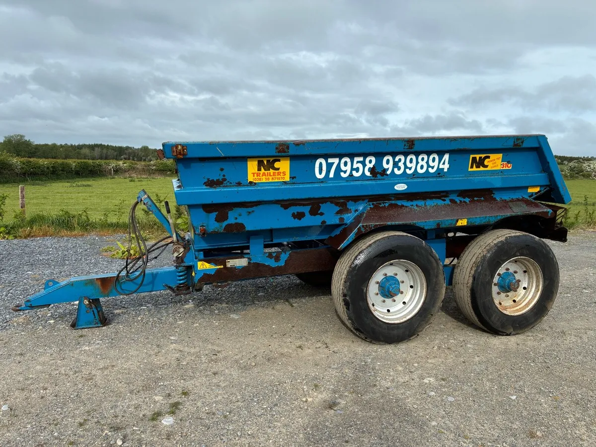 NC 10Ton Dump Trailer - Image 2