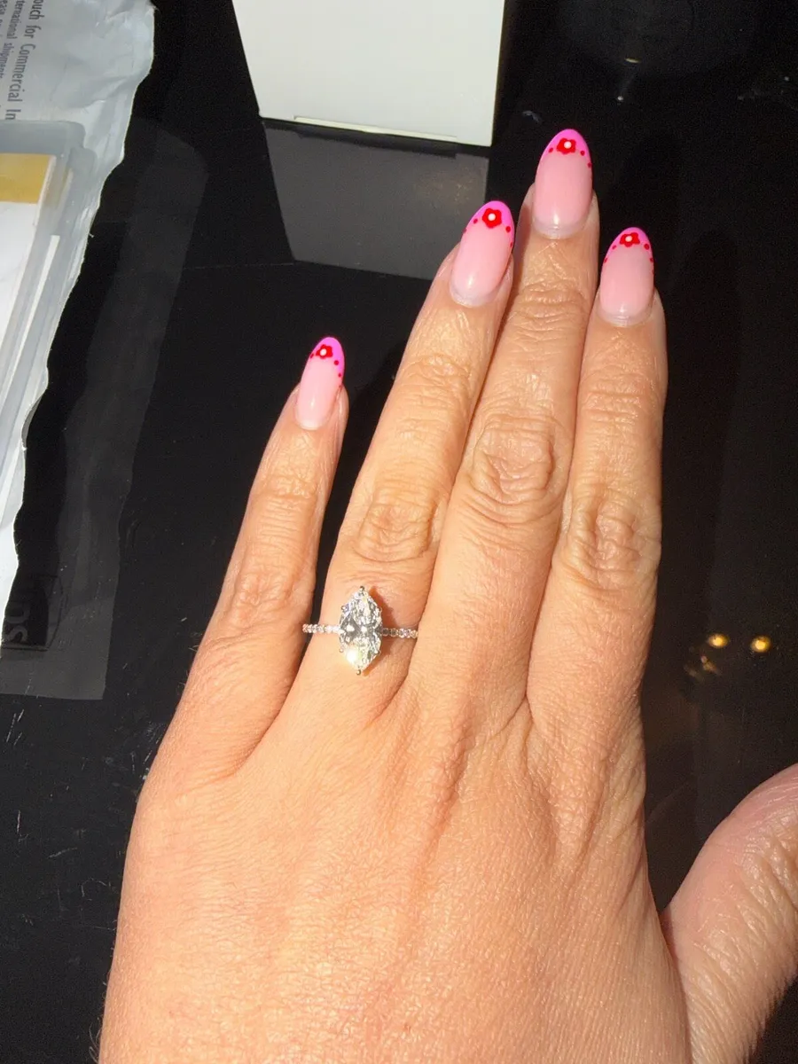 Brand new lab-grown diamond engagement ring - Image 2