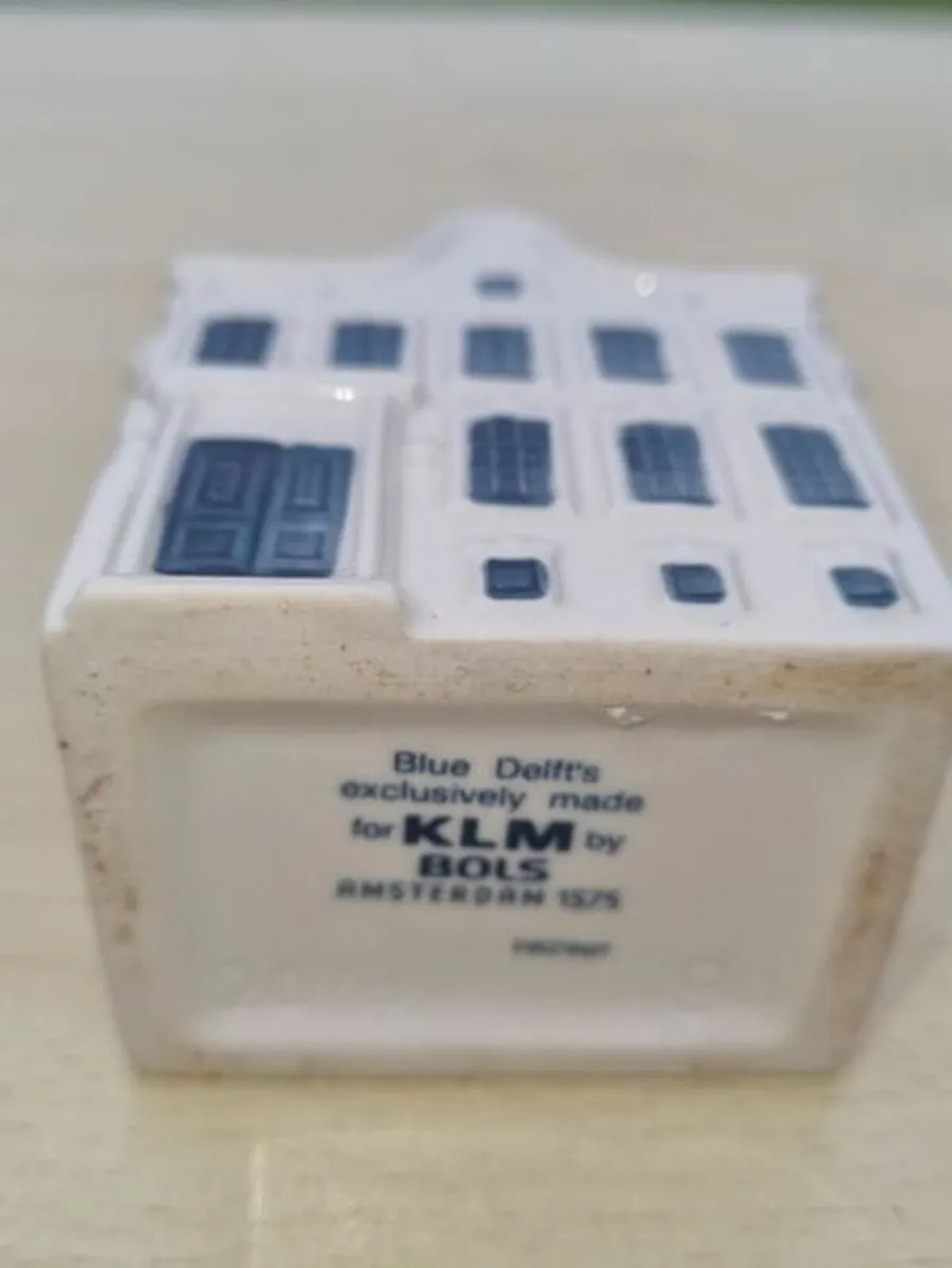 KLM Delft Blue ceramic collector's house number 90 - Image 4