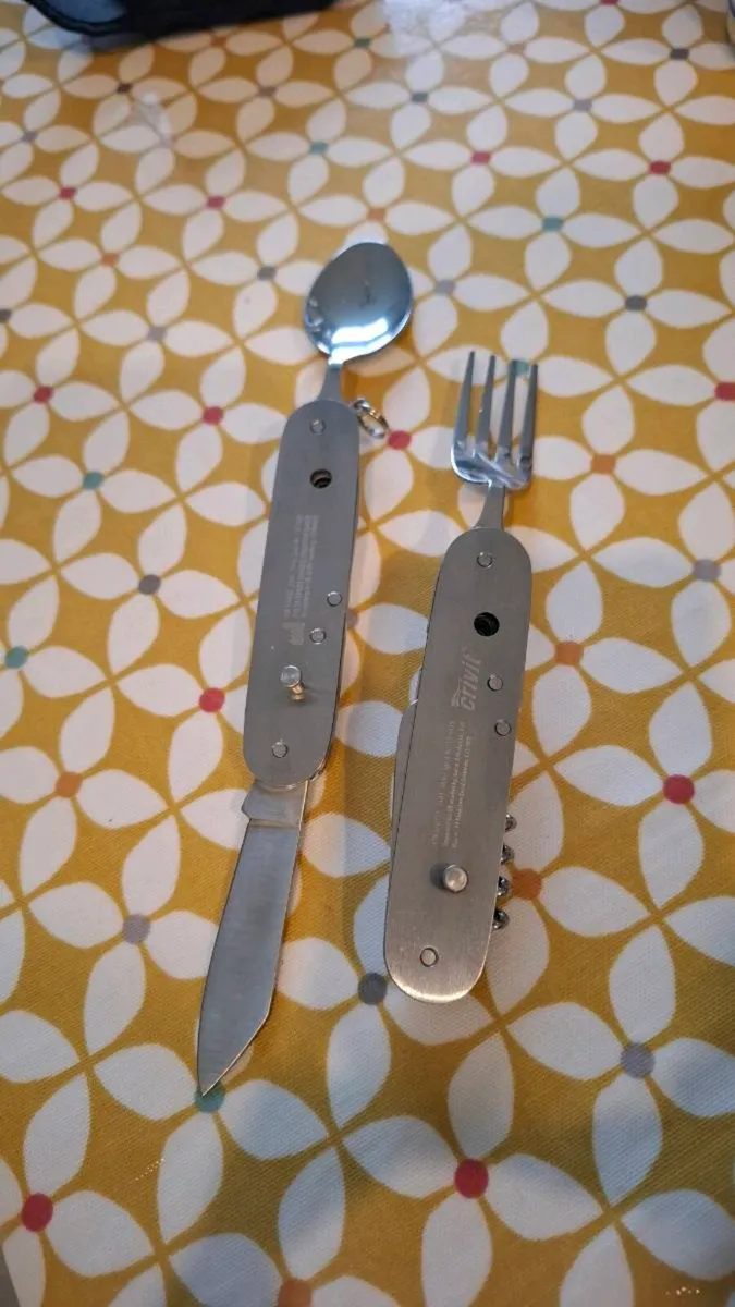 Crivit Foldable Cutlery Set - Image 2
