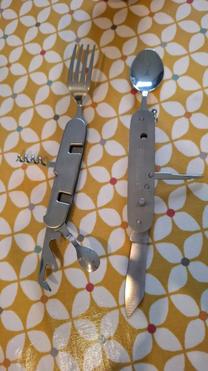 Crivit Foldable Cutlery Set - Image 3
