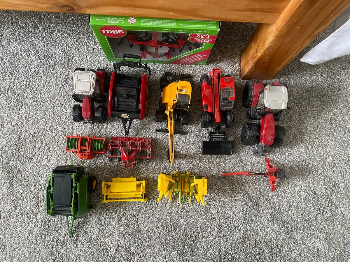 Variety of model tractors 1.32 Scale - Image 3