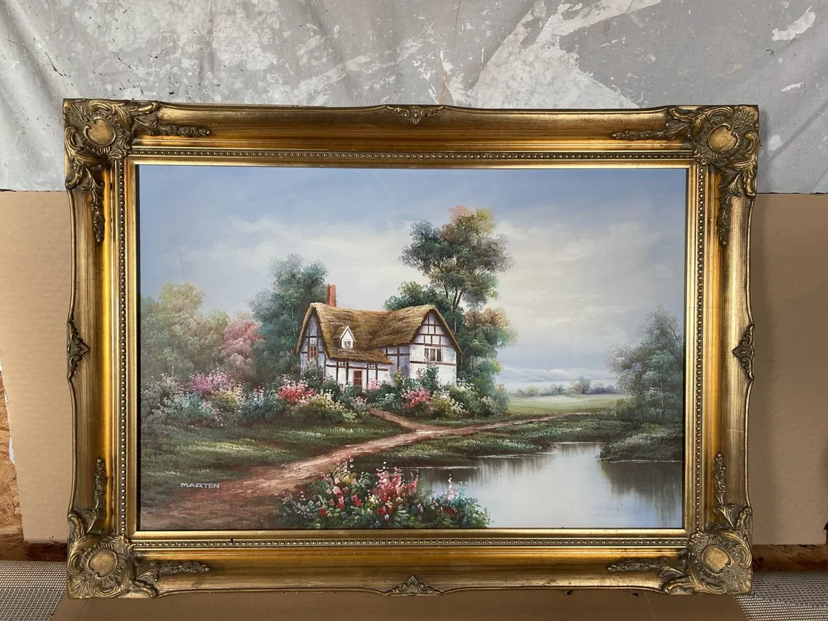 Marten Country House Painting - Image 1