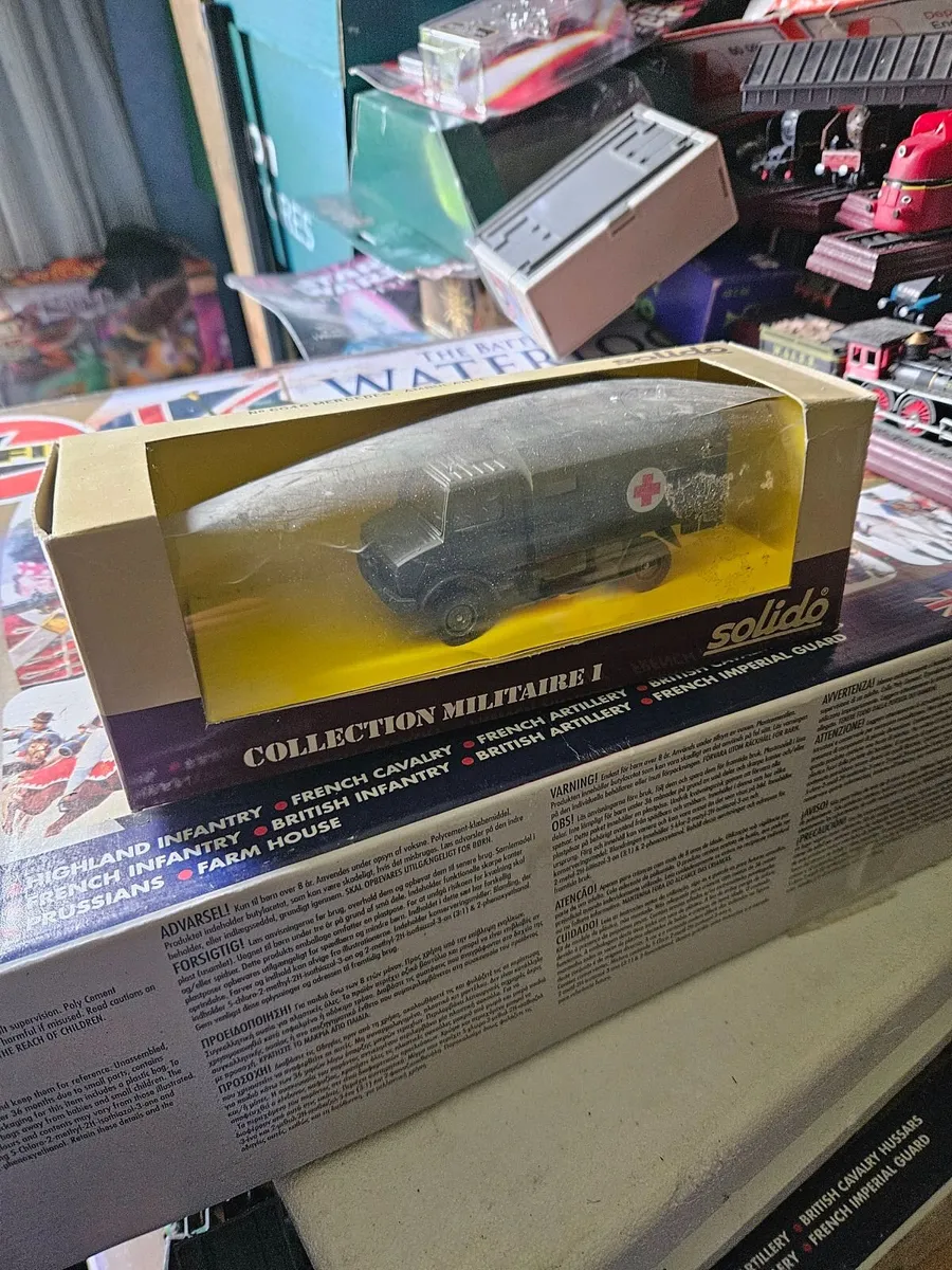 Corgi Solido Army Military Unimog - Image 1