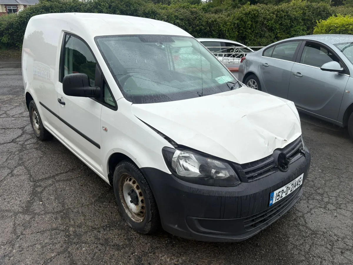 2015 Volkswagen caddy tdi frontal damage - Image 2