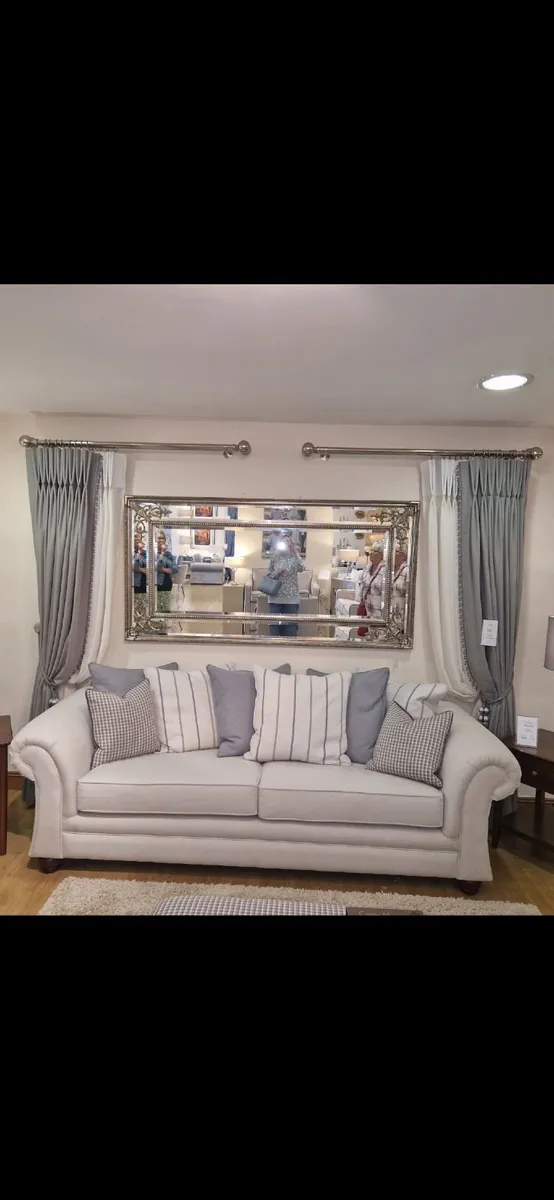 Couch, Arm Chair, High Kitchen Table with 2 high - Image 4