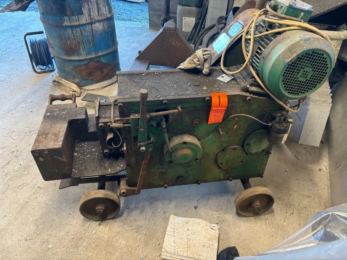 Heavy Duty 3-Phase Rebar Cutting Machine - Image 2
