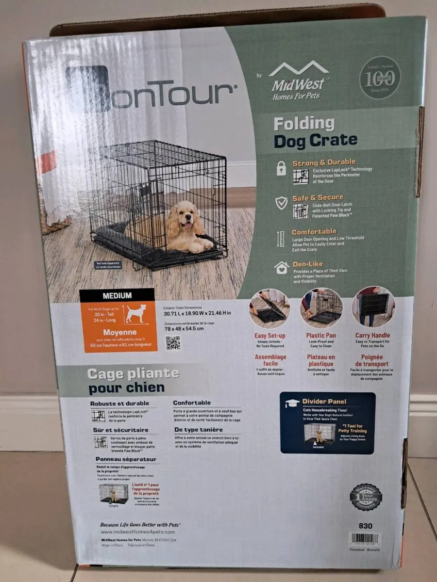 Folding Dog Crate - Image 2