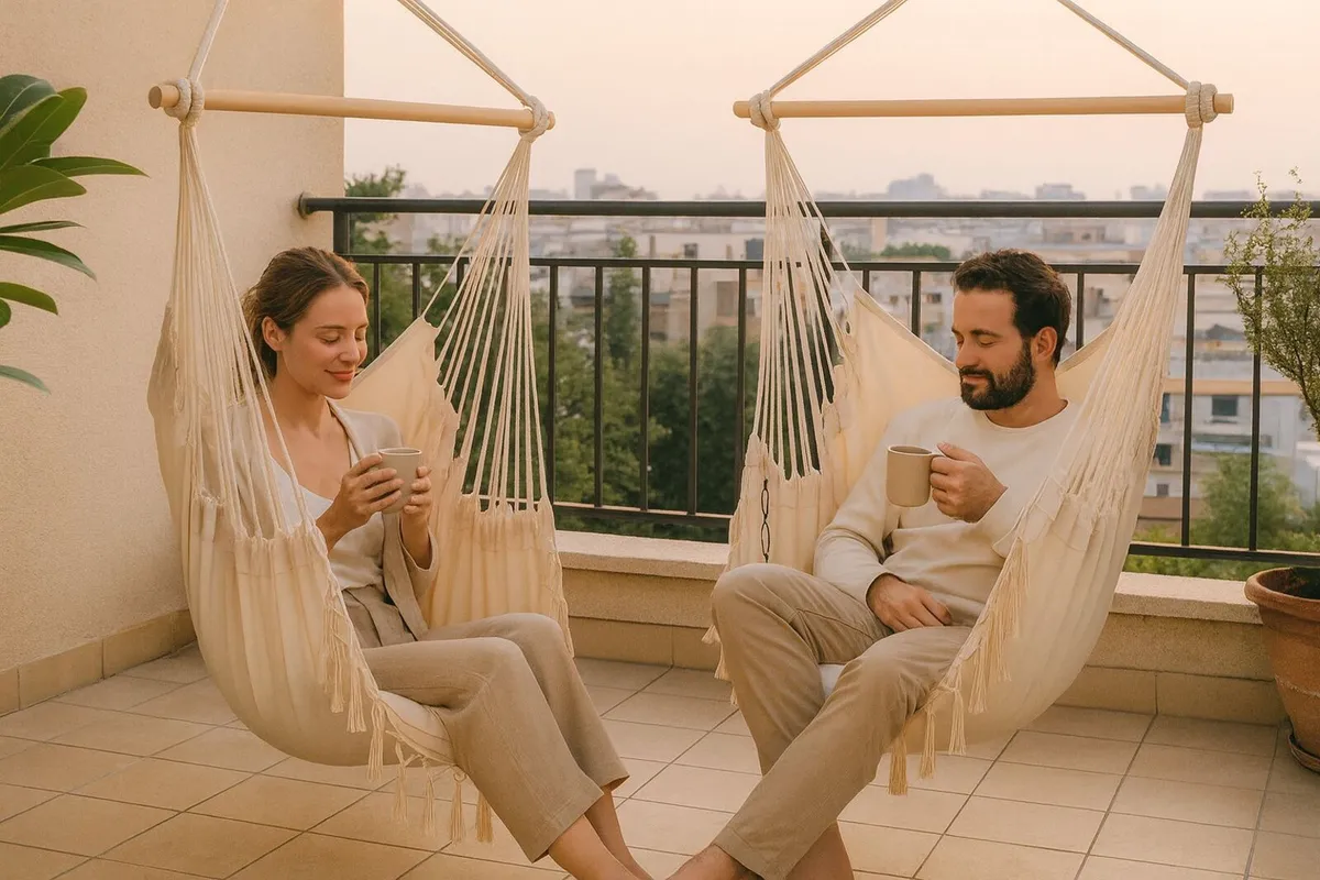 Hammock Swing Hanging Chair Garden - Image 3