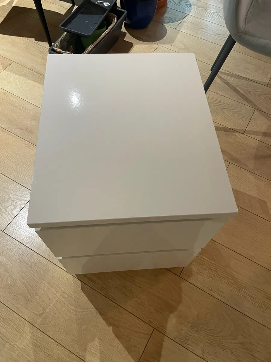 Malm chest of 2 drawers - Image 2
