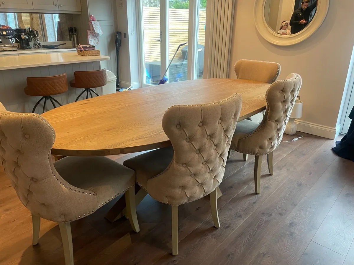 Dining Table, Bench Chairs - Image 2