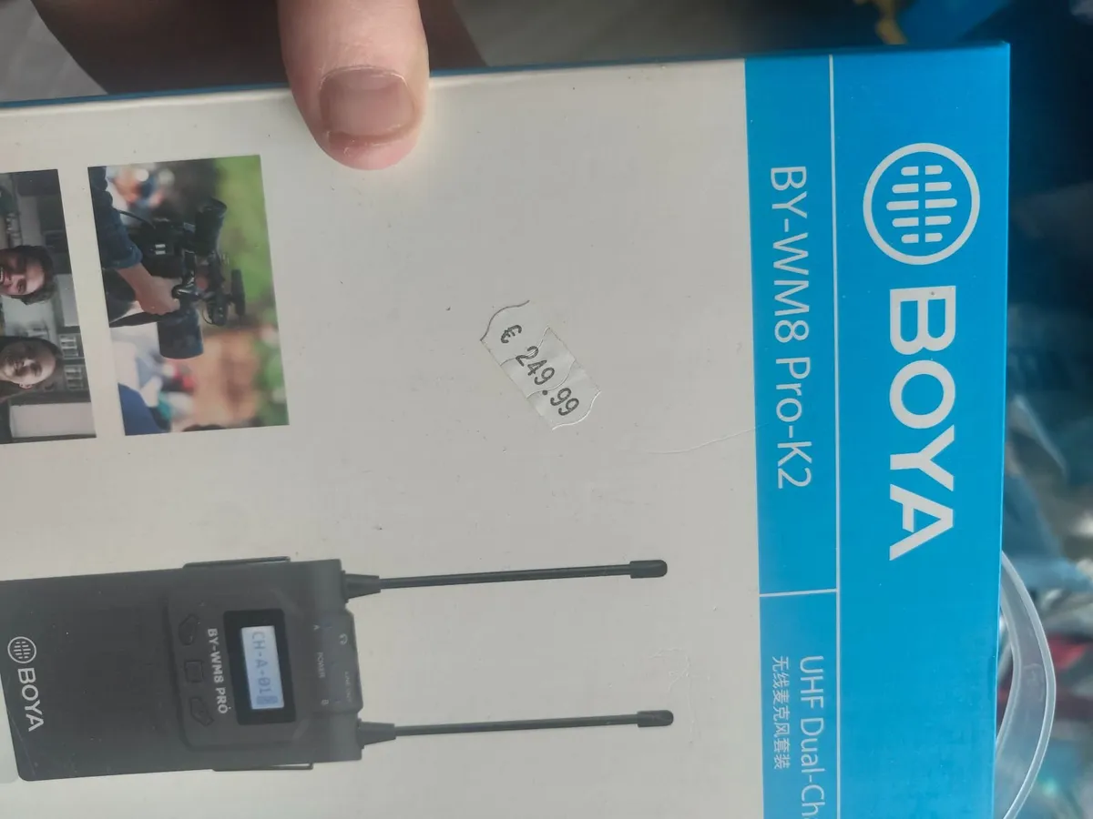 Brand New Boya  UHF  Wireless Microphone System - Image 3