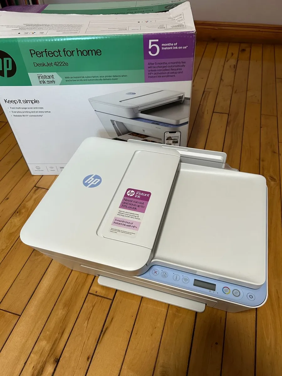 HP DeskJet 4222e All-in-One Wireless Printer - Image 2