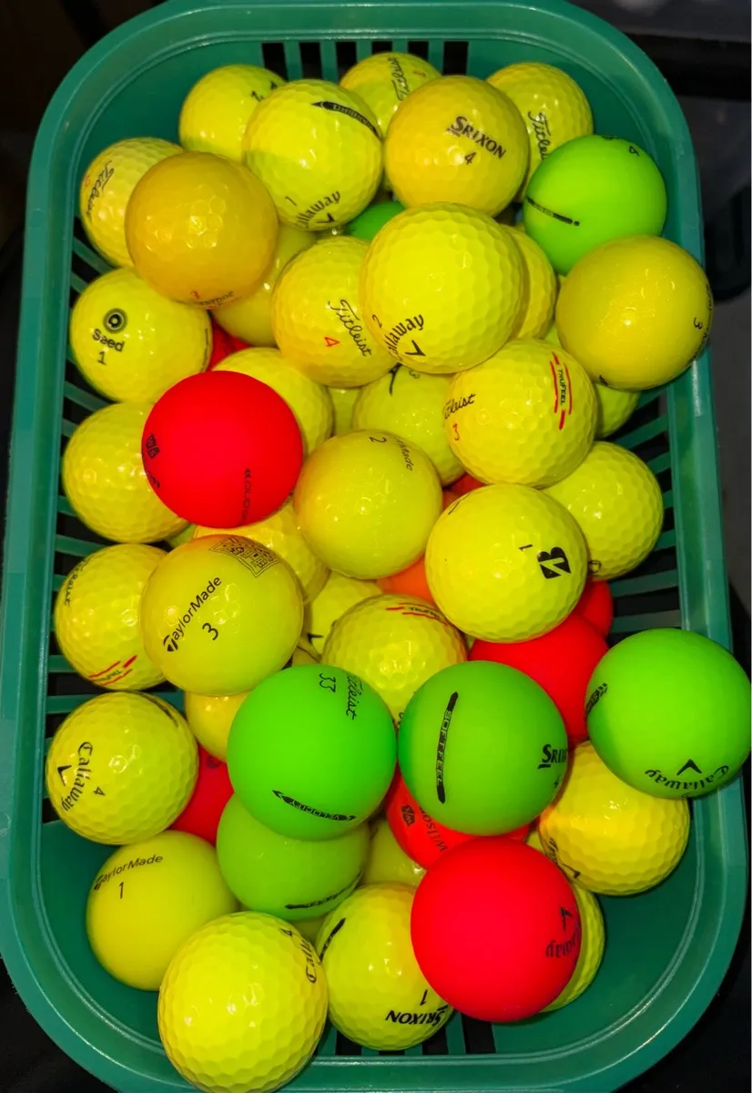 Top Brand (Non Tour) Golf Ball Mix Grade A/B - Image 4