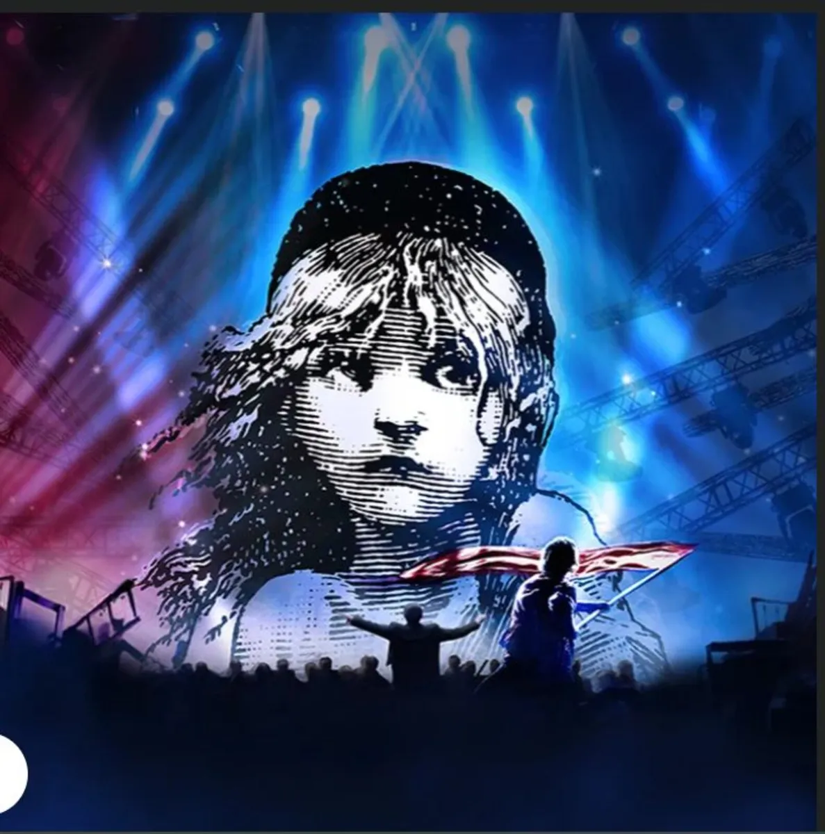 Les Miserables Tickets - x2 31st May. Facing Stage - Image 1
