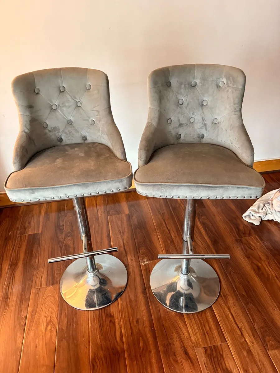 Kitchen Adjustable high stools - Image 2