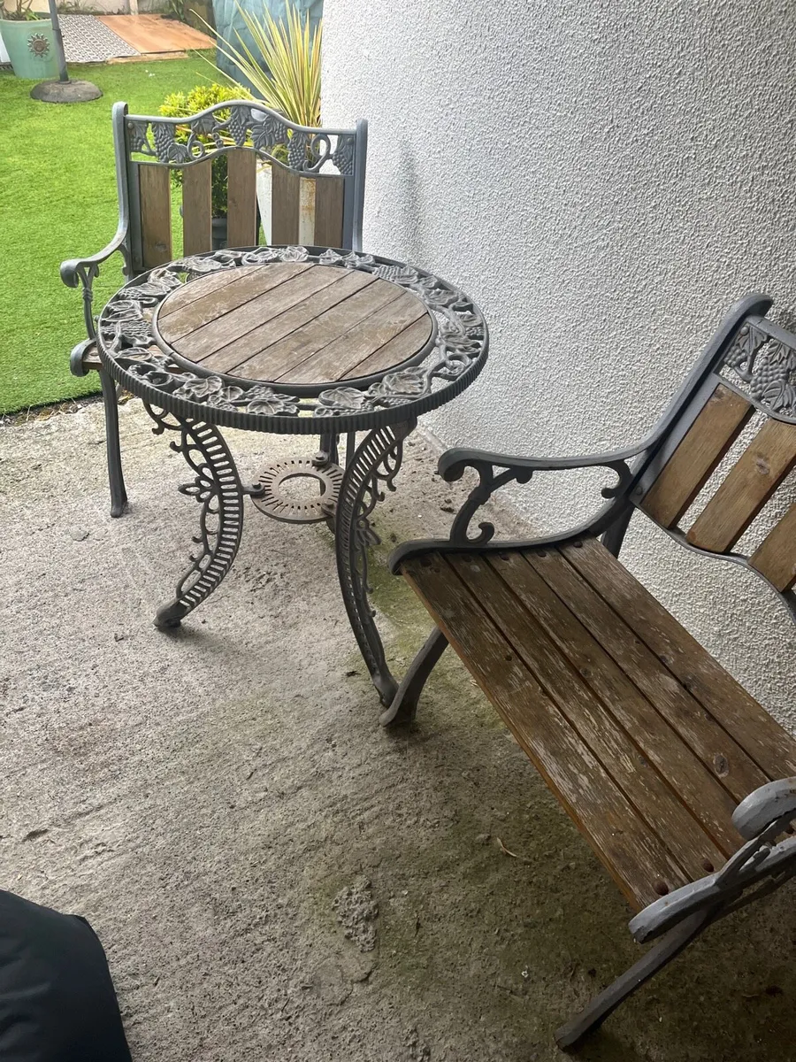 Garden bistro set - Image 1