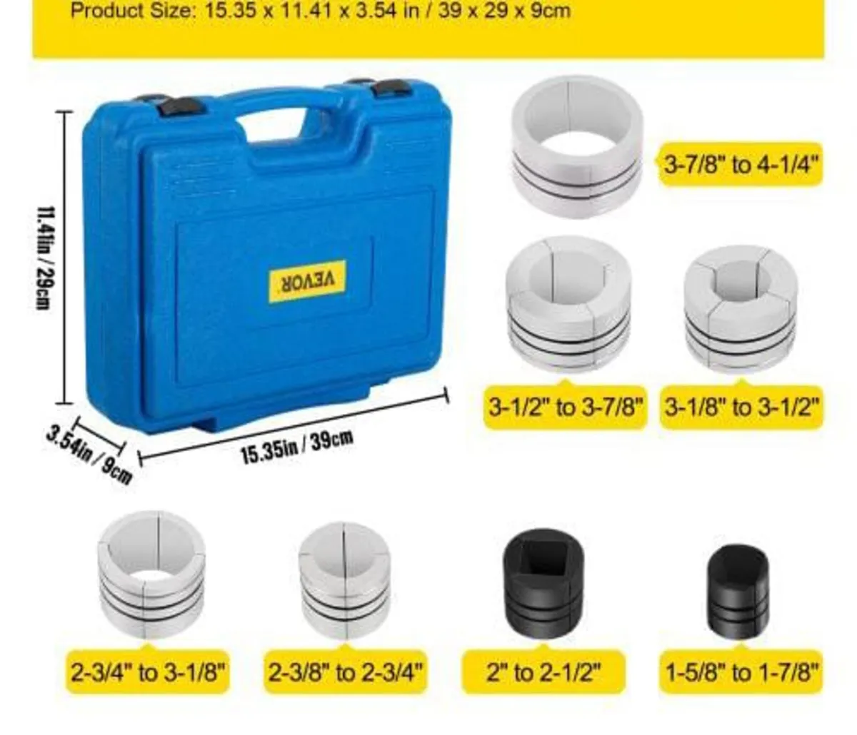 Hydraulic Exhaust Pipe Expander, 4.1 to 10.8 cm si - Image 4