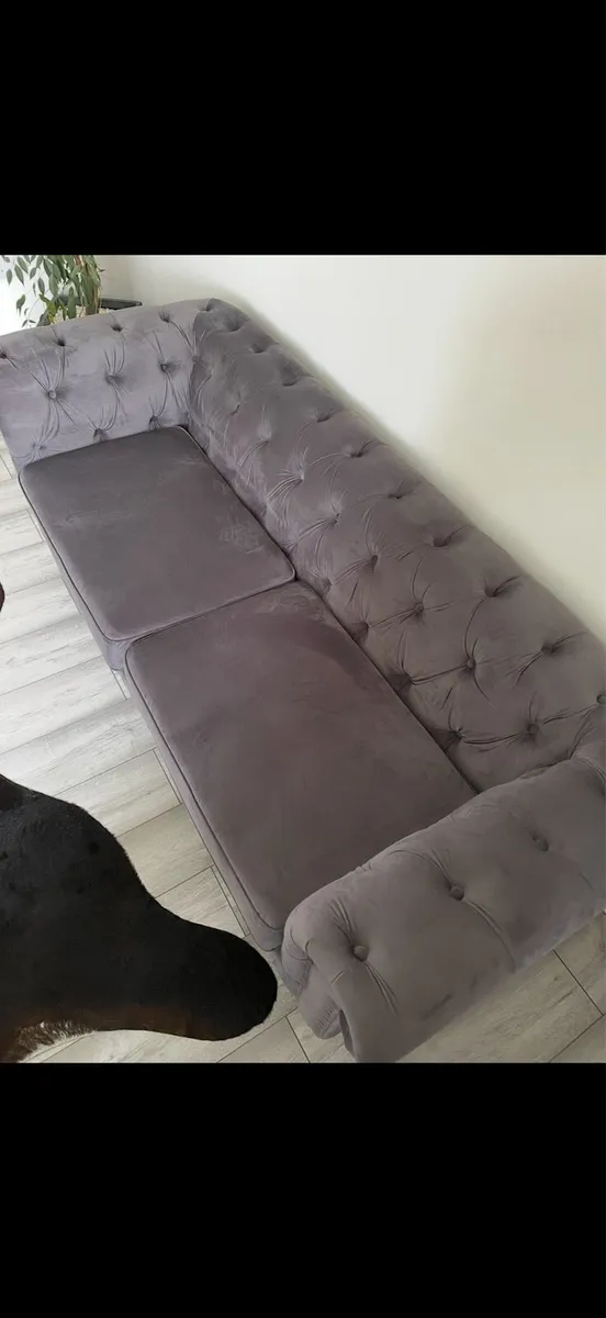 Chesterfield sofa 3+1 - Image 4