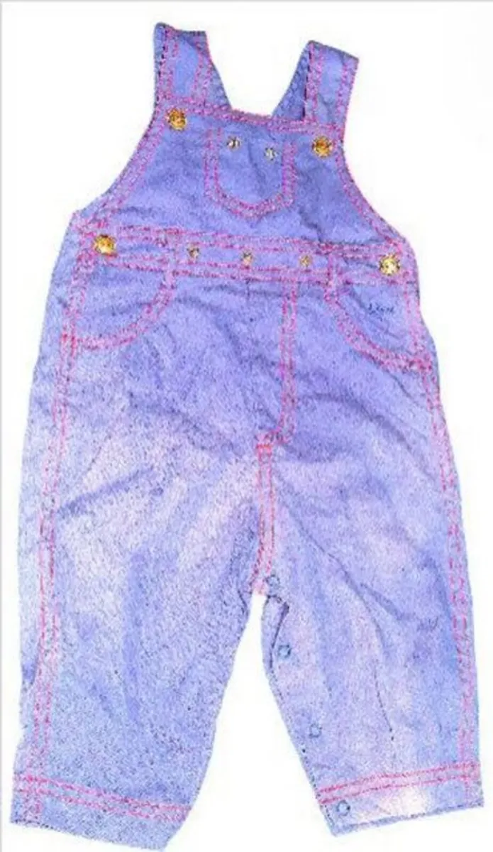 Authentic Baby Dior Dungarees-As New - Image 3