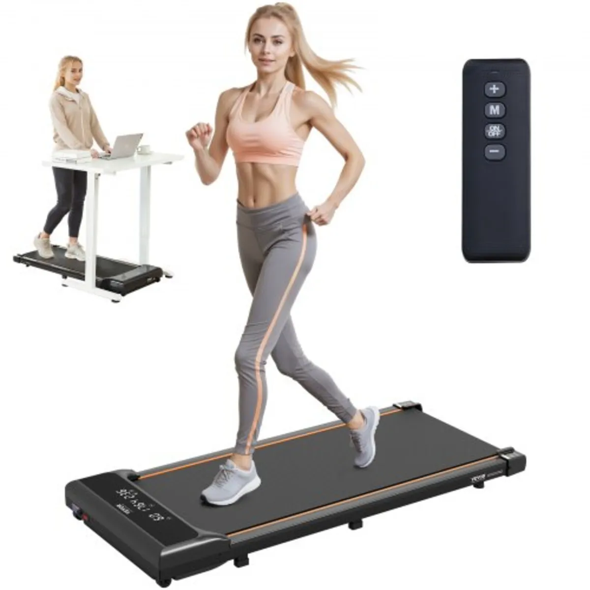 Walking Pad, Under Desk Treadmill for Home Office,