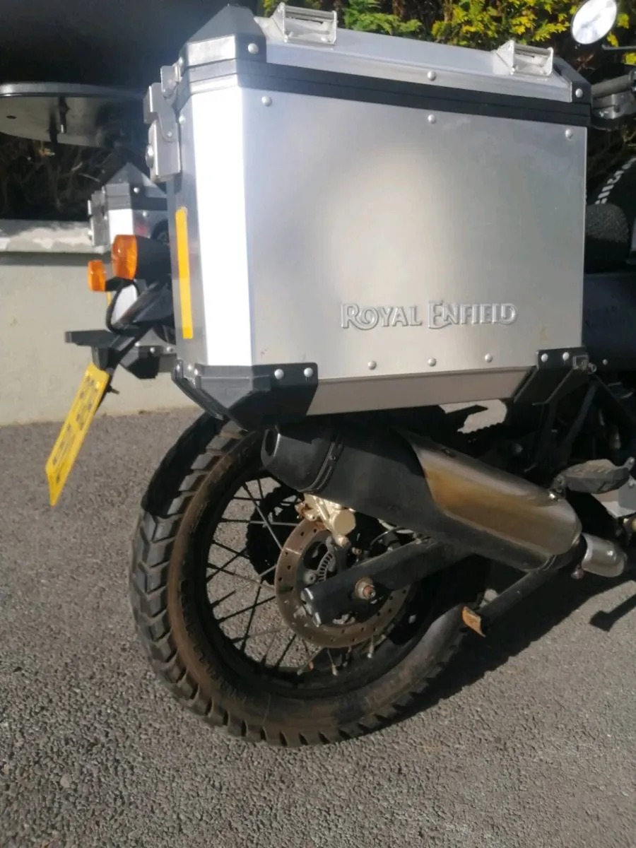 2019 royal enfield himalayan, with full luggage - Image 4