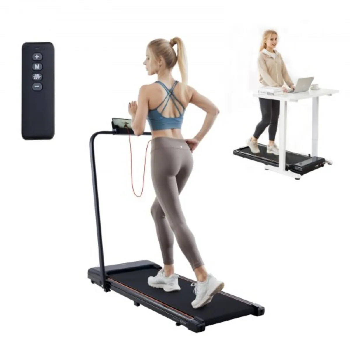 Under Desk Treadmill for Home Office, Working Walk - Image 1