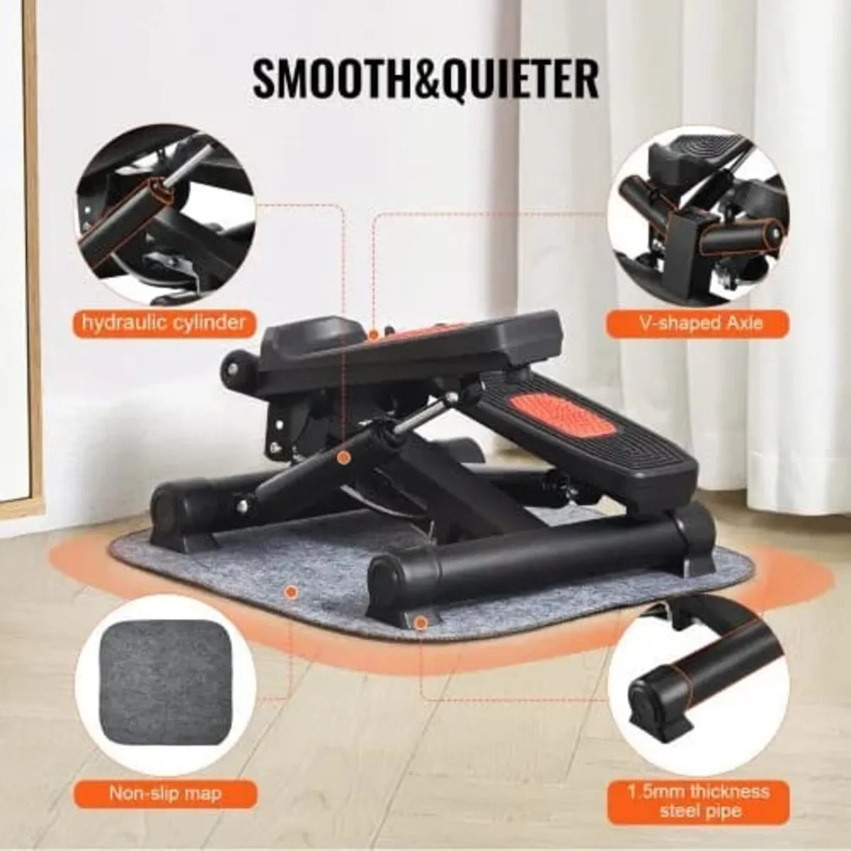 Stair Stepper, Mini Stepper for Exercise at Home, - Image 4