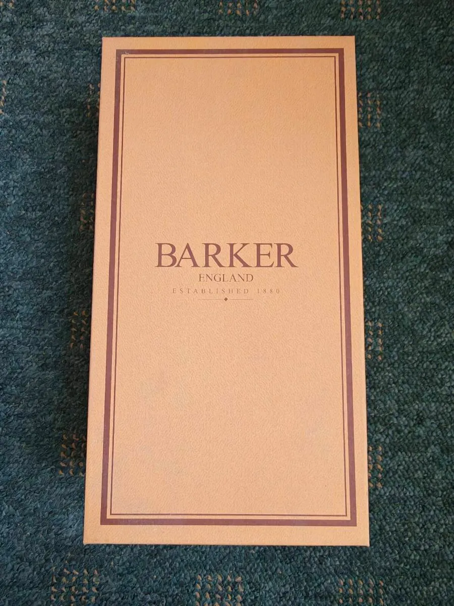 Barker Preston men’s lace-up shoes in walnut - Image 4