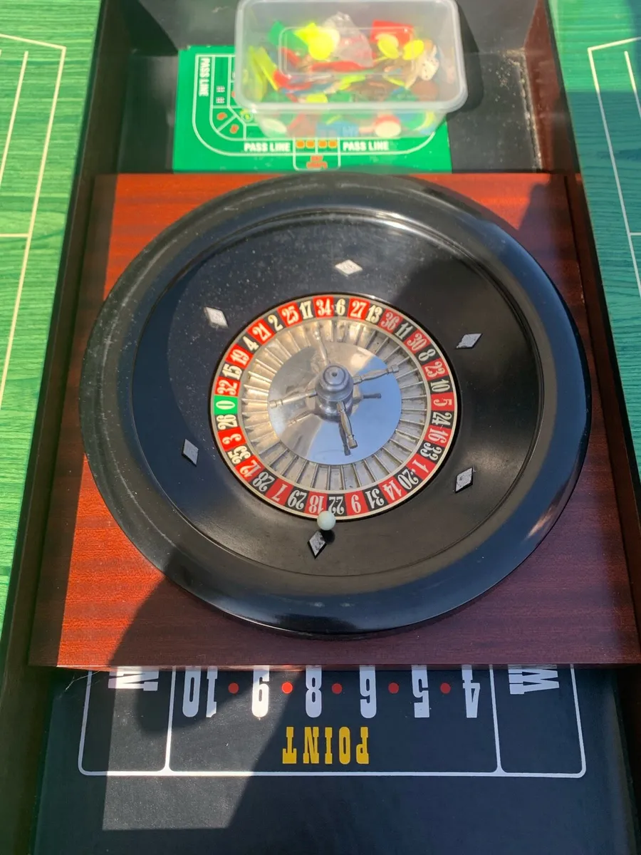 Italian vintage games table. Polygam. In Kenmare. - Image 4