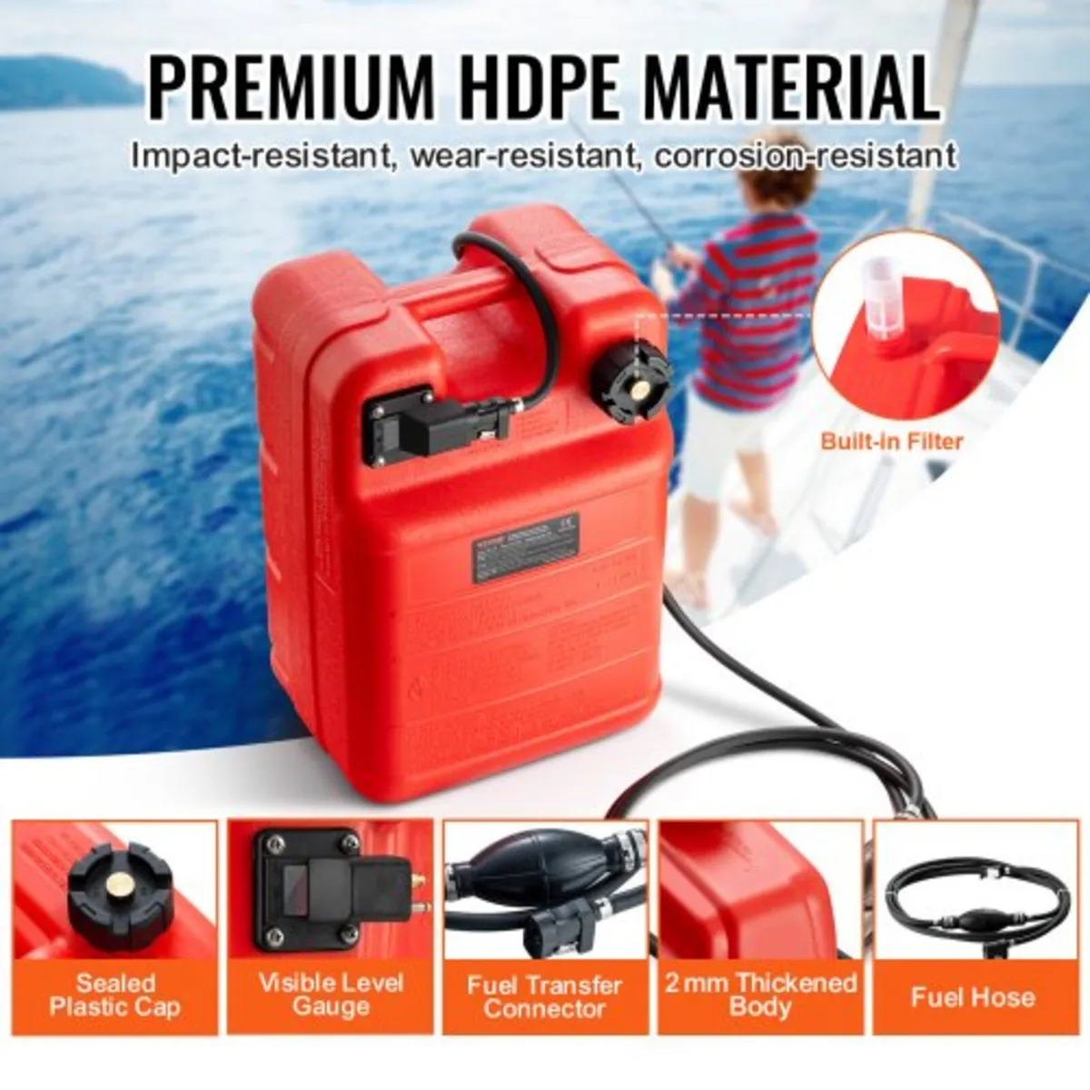 Marine Tank, 6.34-Gallon/24-L Marine Portable Tank - Image 4
