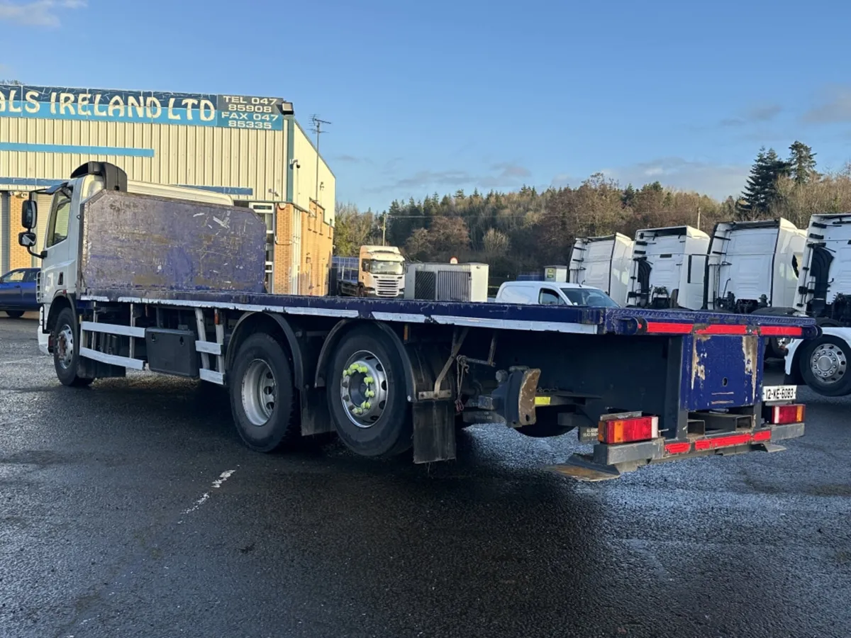 2012 DAF CF 75 310 FLATBED - Image 4