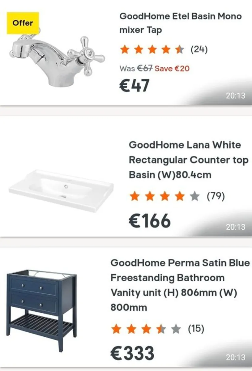 Bathroom vanity, sink and mixer tap .. brand new!! - Image 4