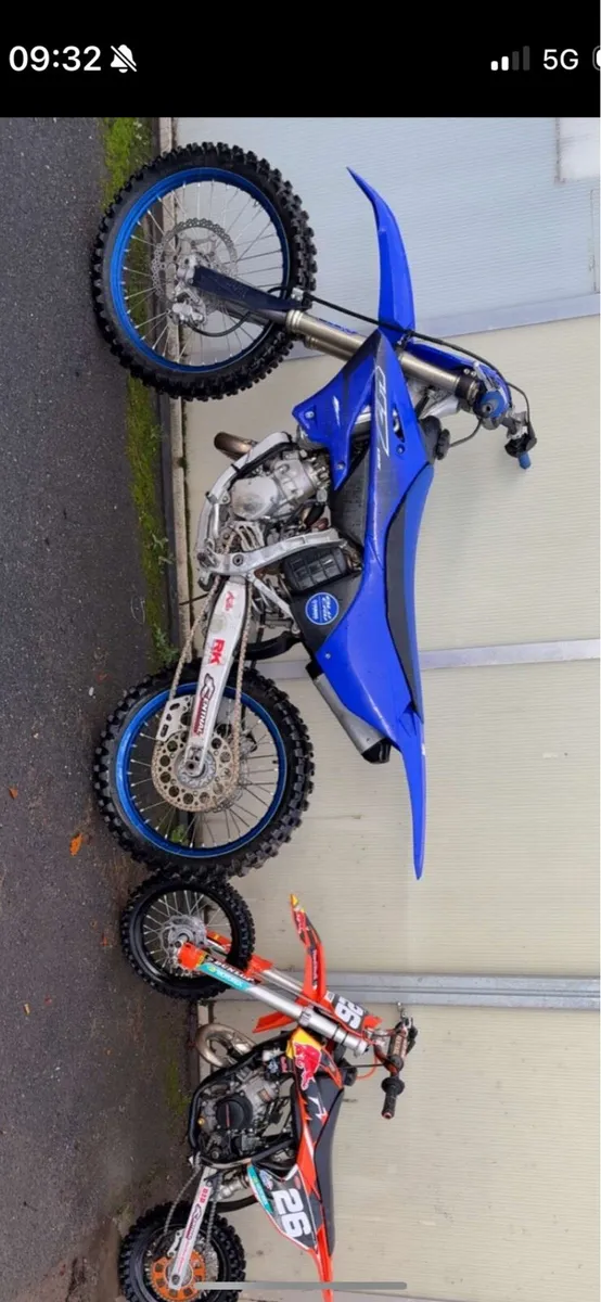 Yz 125 motor cross bike