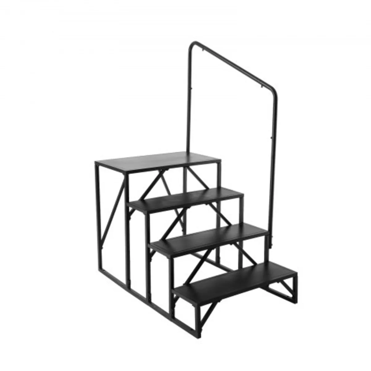 RV Steps, 4-Step RV Stairs, 440 LBS/199.6 kg Load - Image 1