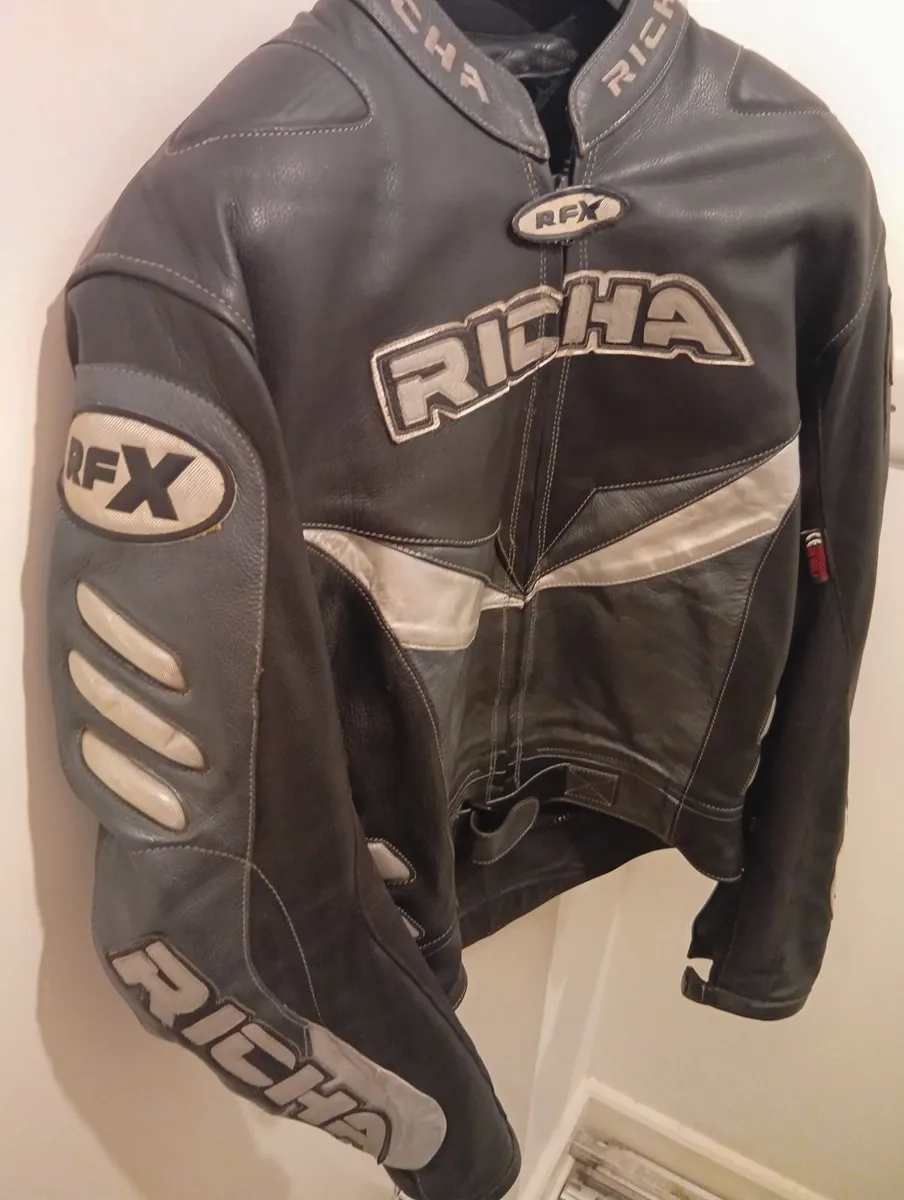 Original Genuine Leather RICHA RFX moto jacket - Image 1