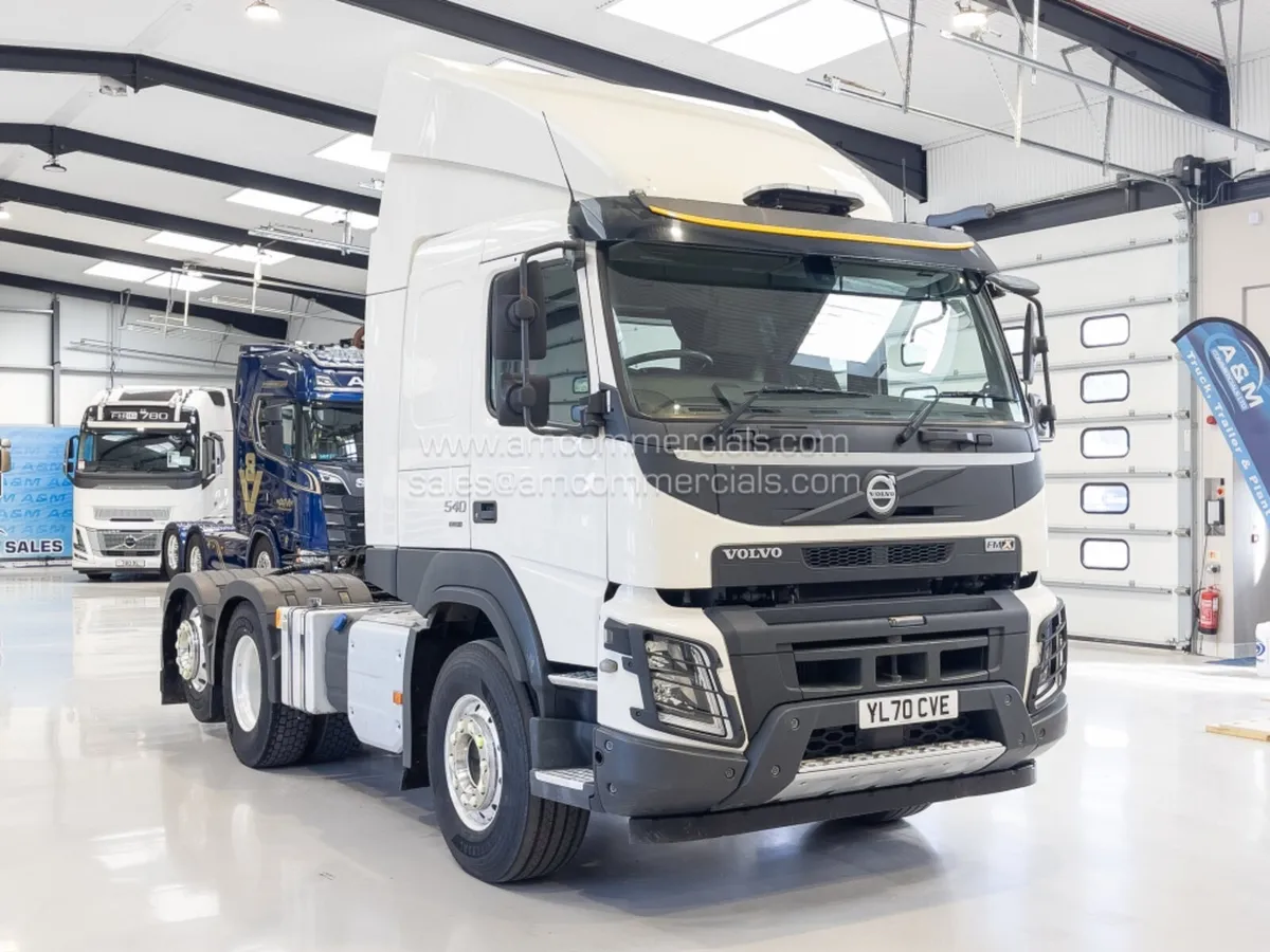 2021 VOLVO FMX 540 FLATTOP - Image 1