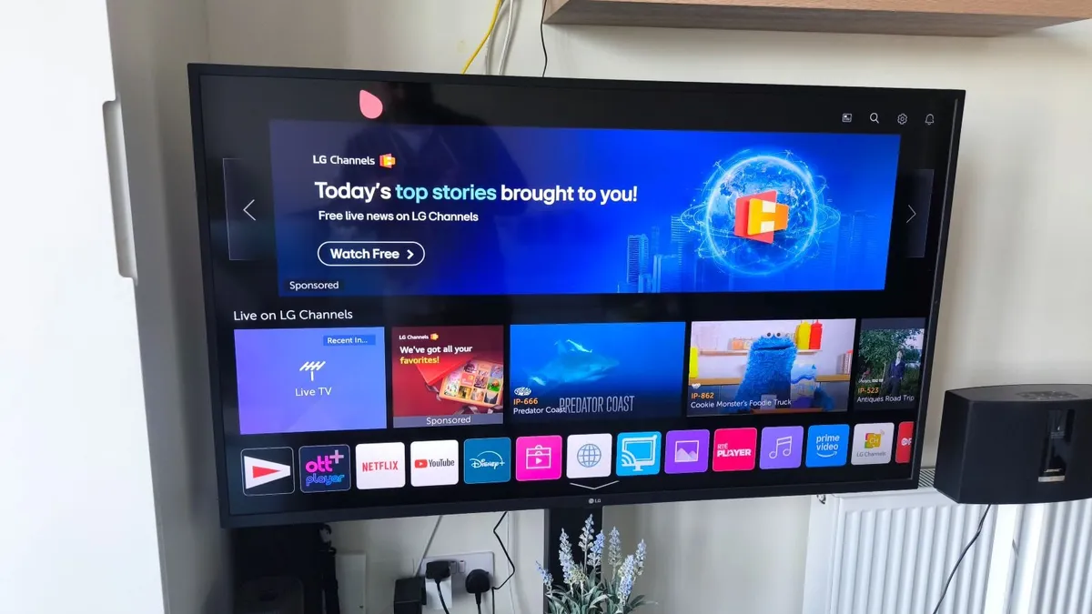 LG 50" Smart TV + Stand – Excellent Condition - Image 1