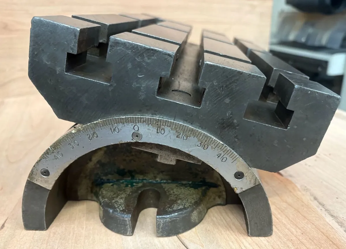 Heavy duty T slotted tilting angle table - Image 1